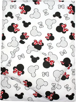 Produktbild von 4tlg Kinderwagenset Baby Bettwäsche für Kinderwagen Bezüge Decke Kissen 6. Minnie