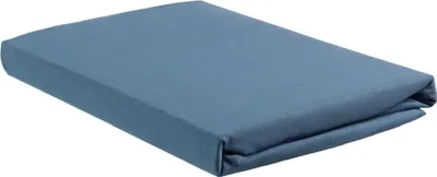 Produktbild von Beddinghouse Jersey Spannbettlaken bis 26cm Höhe Farbe Blau Größe 160x200/220x26cm