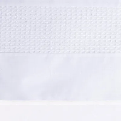 Produktbild von Bink Bedding Pique Babylaken Weiß 75 x 100 cm
