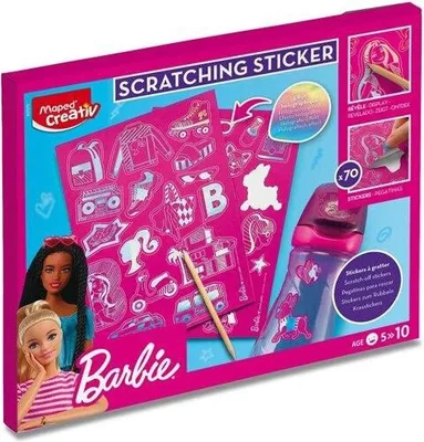 Productafbeelding van Maped 907075 Maped Creativ Krabbelplaten-stickers, BARBIE