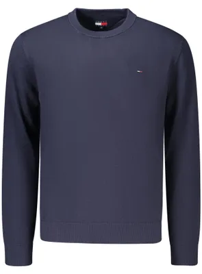 Produktbild von Nachhaltiger Herren Pullover Blau mit Logo & Stickerei