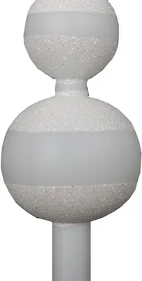 Zdjęcie produktu dla Czubek Plastikowy Na Choinkę Szpic Na Choinkę 28 Cm