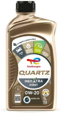Produktbild von TotalEnergies Quartz Ineo Xtra First für 0W-20 1 Liter Motoröl Motorenöl Vollsynthetisch PSA B71 2010 OV0401547-A20 9.55535-DM1 Öl