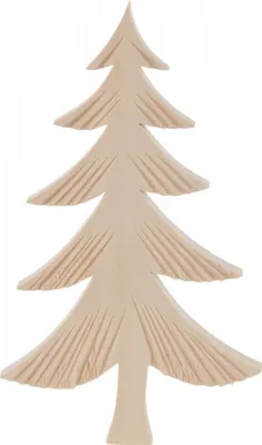 Zdjęcie produktu dla Drewniane drzewko rzeźbione, wysokość 18 cm, NOWE