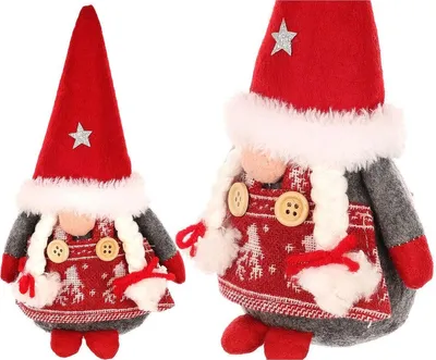 Zdjęcie produktu dla Dekoracyjny skrzat 20cm dziewczynka