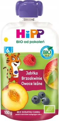 Produktbild von HiPP -Brei für Kinder mit Apfel und Pfirsich 100 g