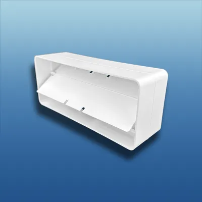Produktbild von Flachkanalverbinder mit Rückstauklappe : 150 (220x90) System: 150 (220x90)