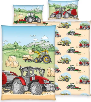 Produktbild von Traktor Bettwäsche " Green"