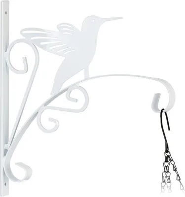 Image de Support de panier suspendu avec oiseau