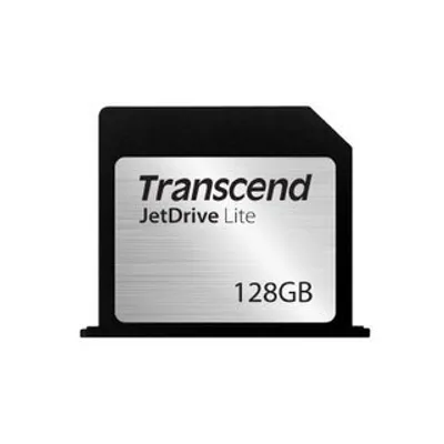 Produktbild von Transcend JetDrive Lite 350 128GB, 128 GB, 95 MB/s, 55 MB/s, Staubresistent, Schockresistent, Wasserfest, Schwarz, Silber