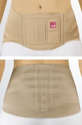 Produktbild von Lumbalorthese Lumbamed Plus Herren, silber>>>>Gr. 3