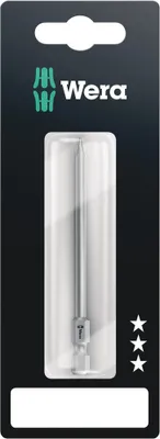 Produktbild von Wera Bit PH Größe 1 Länge 89mm 1 / 4 Zoll 6-kant E6,3 zähhart Karte mit 1 St. 851 / 4 Z SB - 5073520001
