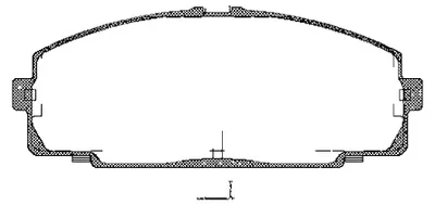 Produktbild von TRISCAN Bremsbeläge Bremsklötze VORNE 8110 13016