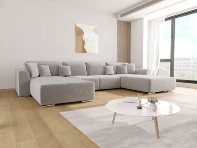 Produktbild von Ecksofa mit Schlaffunktion GUSTO U Monolith 84