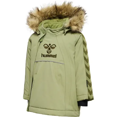 Produktbild von Hummel Hmljessie Tex Jacket - oil green, Größe:86