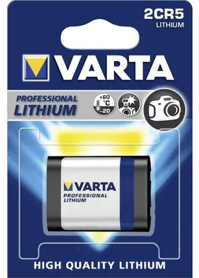 Produktbild von Varta Photobatterie 2CR5 6V 06203