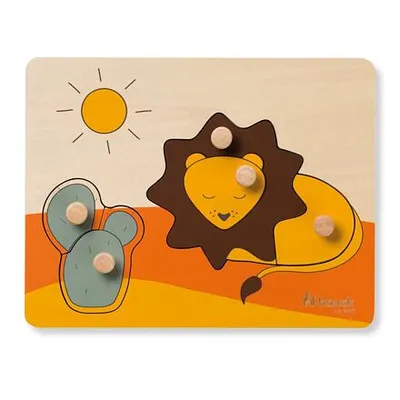 Image de Puzzle en bois - Lion