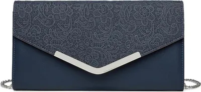 Obrázek produktu pro Miss Lulu Clutch Dámská večerní kabelka Elegantní řetízková kabelka Svatební kabelka