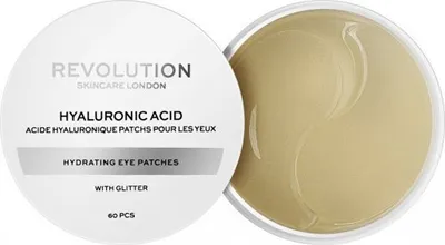 Obrázok produktu pre Revolution Skincare London Hyalurónová maska pod oči na tmavé kruhy redukuje jemné vrásky obsahuje 30 vegánskych a bez krutosti 160g