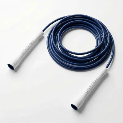 Produktbild von Springseil Speed Rope Sprungseil - Verstellbar bis 320 cm - 5 mm PVC - Kugellagerfrei - Für Cardio und HIIT