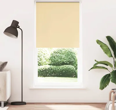 Productafbeelding van Maison Exclusive - Verduisteringsgordijn, beige, 100x210 cm, stofbreedte 95,7 cm, polyester