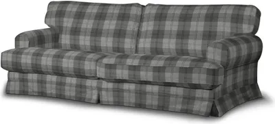 Produktbild von Dekoria Bezug für Ekeskog Schlafsofa, grau-anthrazit, Bezug für Ekeskog Schlafsofa