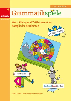 Produktbild von Grammatikspiele. 3. / 4. Schuljahr
