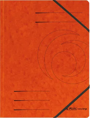 Image de herlitz 972463 5er Eckspanner easy orga DIN A4 orange