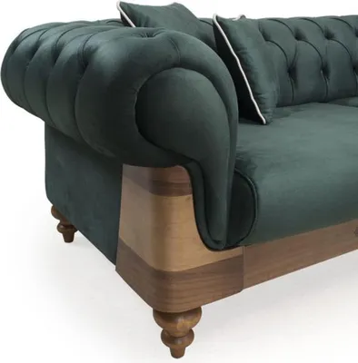 Produktbild von Moderne Chesterfield Sofagarnitur 3+3 Sitzer Luxus Set Wohnzimmer Couch