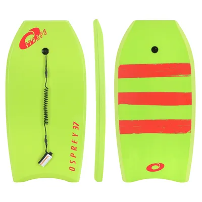 Produktbild von Osprey Bodyboard Streifen 37“ Grün - HDPE - XPE - EPS