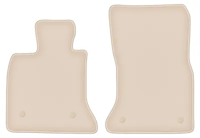 Produktbild von DURBAN Beige Velours-Fußmatten vorne für BMW 5 GT F07 Liftback (2009-2017)