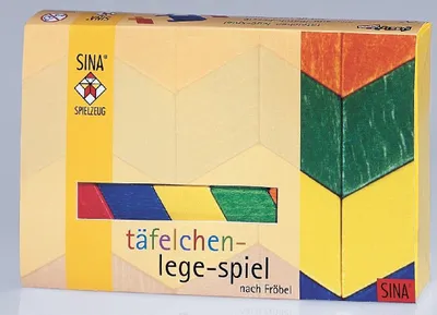 Zdjęcie produktu dla Drewniane zabawki Płytki do układania LxBxH 170x110x30mm NOWE