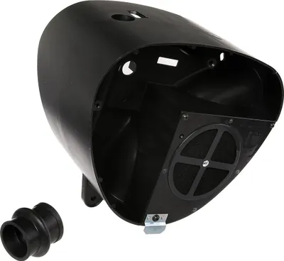 Produktbild von Airbox - Gehäusemittelteil mit FILU-LT Tuningluftfilter, Auslass Ø36mm - Simson S50, S51, S53, S70, S83