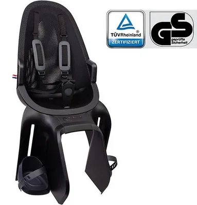 Produktbild von Kindersitz QIBBEL AIR, Gepäckträgermontage, midnight black,