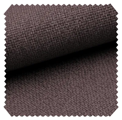 Productafbeelding van novely® GRANA Melierter meubelstof, Panama-stijl, bekledingsstof | Per meter (1 lineair meter) - Kleur: 06 Donkerbruin