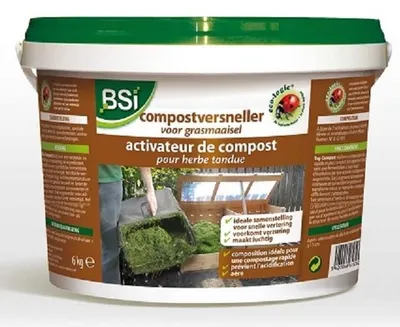 Productafbeelding van BSI Compostversneller grasmaaisel 6KG