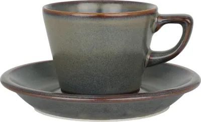 Zdjęcie produktu dla Bonna Gloire – filiżanki do kawy i spodki – 180 ml – porcelana – zestaw 6 sztuk