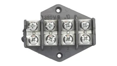 Produktbild von Klemmenblock, Abzweigring 4 x 10 mm², schwarz - E121YY-UL002