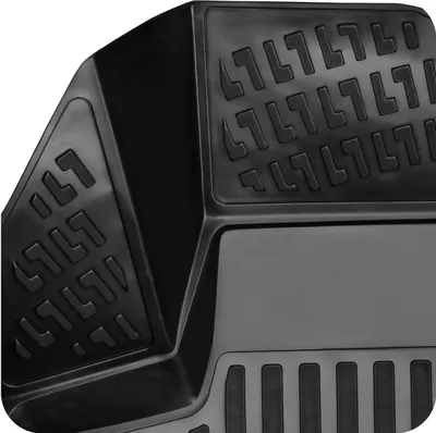 Produktbild von Rizline kompatibel mit Skoda Karoq Autofußmatten 3D Gummimatten