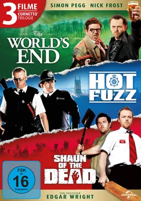 Obrázok produktu pre Cornetto Trilogie (The World's End, Hot Fuzz, Shaun of the Dead)