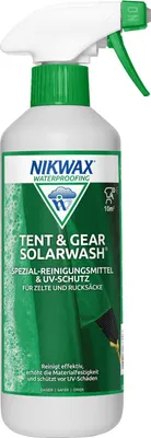 Produktbild von Nikwax Tent & Gear SolarWash Spray-On Zelt Rucksack Reiniger UV-Schutz 500ml