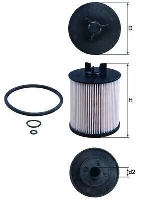 Immagine prodotto di Filtro carburante KNECHT KX 86/1D