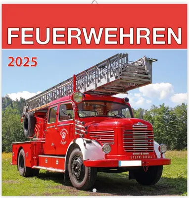 Produktbild von Trötsch Broschürenkalender Feuerwehren 2025