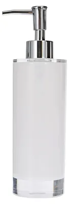 Produktbild von Excélsa Seifenspender 300 ml, weiß, 6,5 x 6,5 x 22 cm
