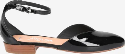 Produktbild von Donna Carolina CRIS NERO 49.300.103-010, Peeptoes & Slingpumps in Schwarz für Damen, Größe 38