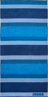 Produktbild von Dyckhoff Saunatuch XL Stripe blau 100,0 x 200,0 cm