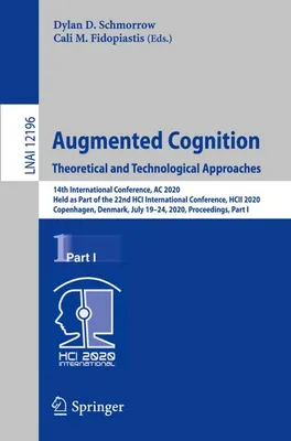 Obrázek produktu pro Augmented Cognition. Theoretical and Technological Approaches