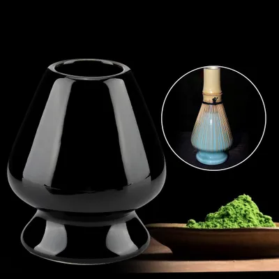 Image de 1Pc Matcha Whisk Stand Ceramic Holder for Bamboo Matcha Chasen for Tea Set Accessories