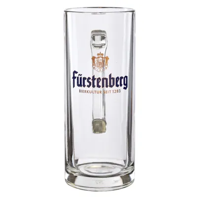 Produktbild von Fürstenberg Krug 0,5l geeicht GUTSHERREN | Authentischer, geeichter Bierkrug mit 0,5 Liter Fassungsvermögen für echte Genussmomente und traditionelle