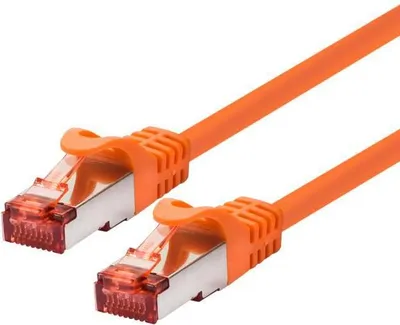 Productafbeelding van LOGON TCF66F250O, 25 meter, Cat6a, F/UTP (FTP), RJ-45, RJ-45, oranje